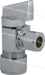 O.D. COMP. x O.D. COMP. ANGLE VALVE 1/4 TURN