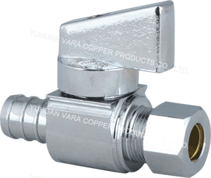 PEX x O.D. COMP STRAIGHT VALVE 1/4 TURN PEX x O.D. COMP STRAIGHT VALVE 1/4 TURN
