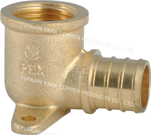 PEX 90 ELBOW DROPEAR (BARB x FPT)