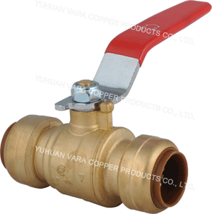 PUSH x PUSH PIPE PORT BALL VALVE