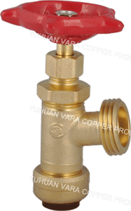 PUSH x HOSE BOILER DRAIN VALVE BRASS