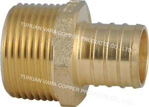 PEX FITTING BRASS MALE ADAPTER (BARB x MPT)