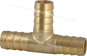 FITTING BRASS ADAPTER“T”(BARB x BARB x BARB)