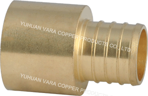 BRASS FEMALE SWEAT ADAPTER (BARA x FEMALE SWEAT) COPPER